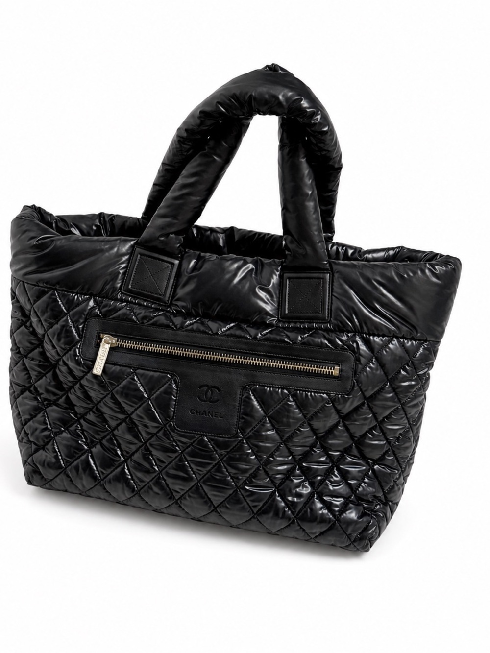 Chanel Nylon Quilted Coco Cocoon Tote